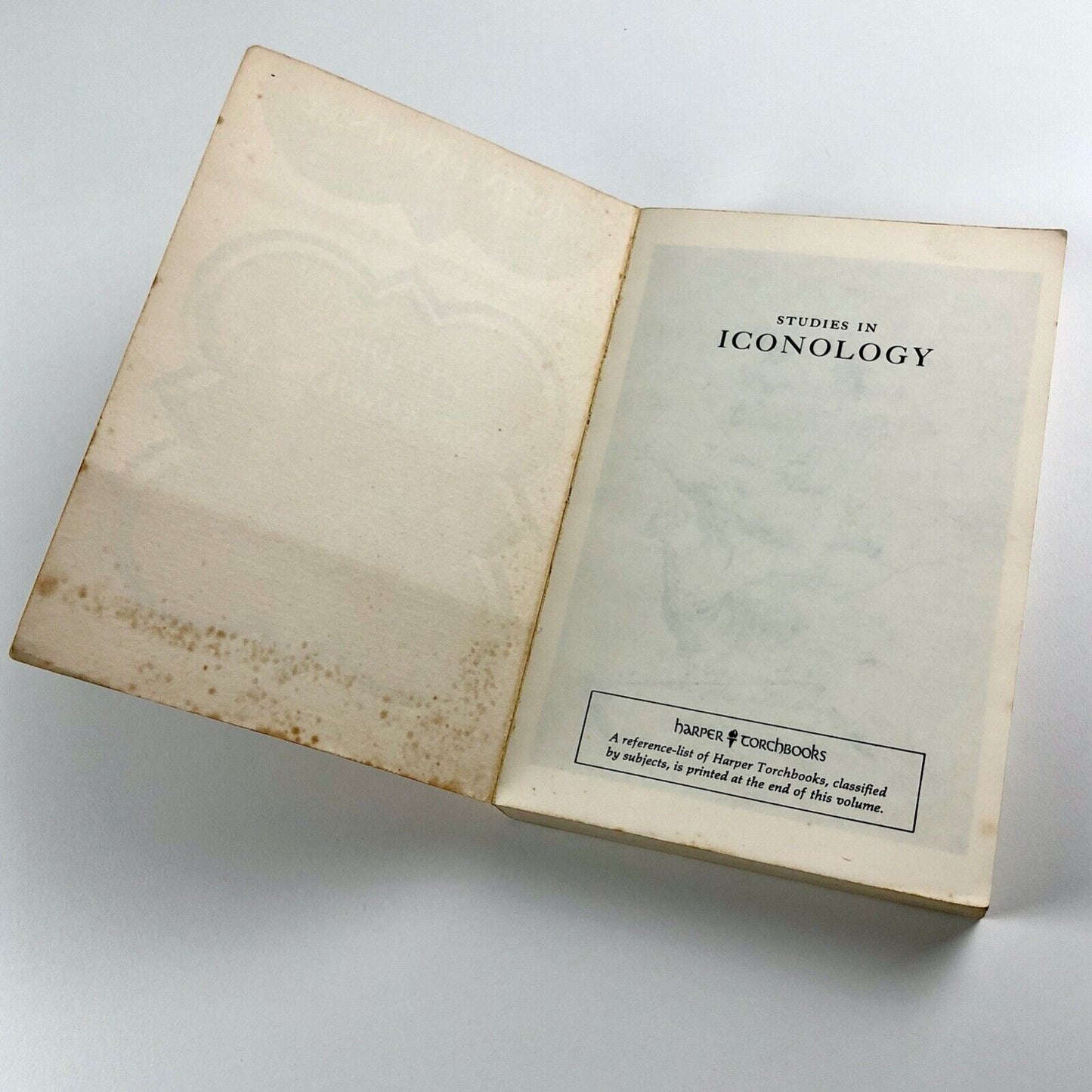 Studies in Iconology. Humanistic Themes in the Art of the Renaissance by Erwin Panofsky | Harper & Row, New York, 1967