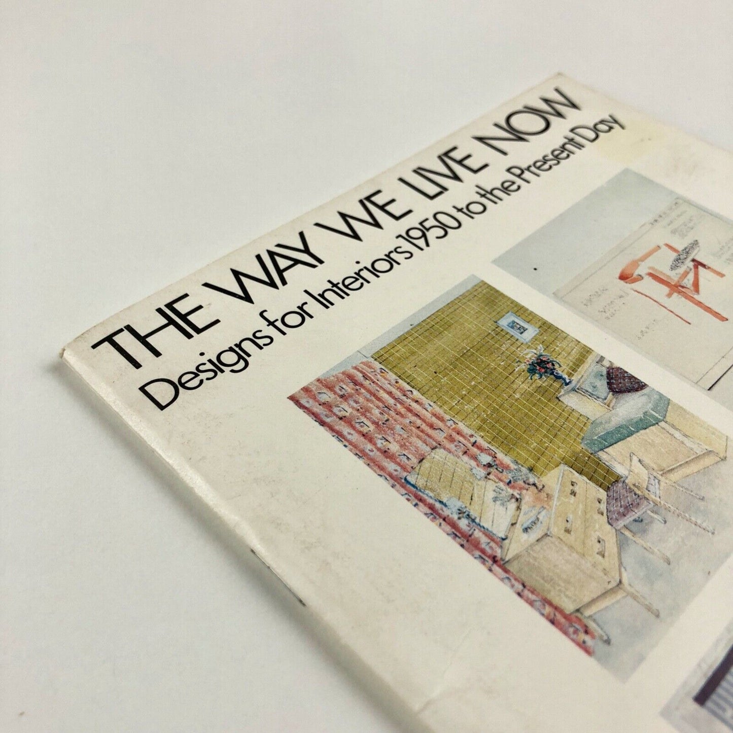 The Way We Live Now: Designs for Interiors 1950 to the Present Day by Margaret Timmers | V&A 1978/9