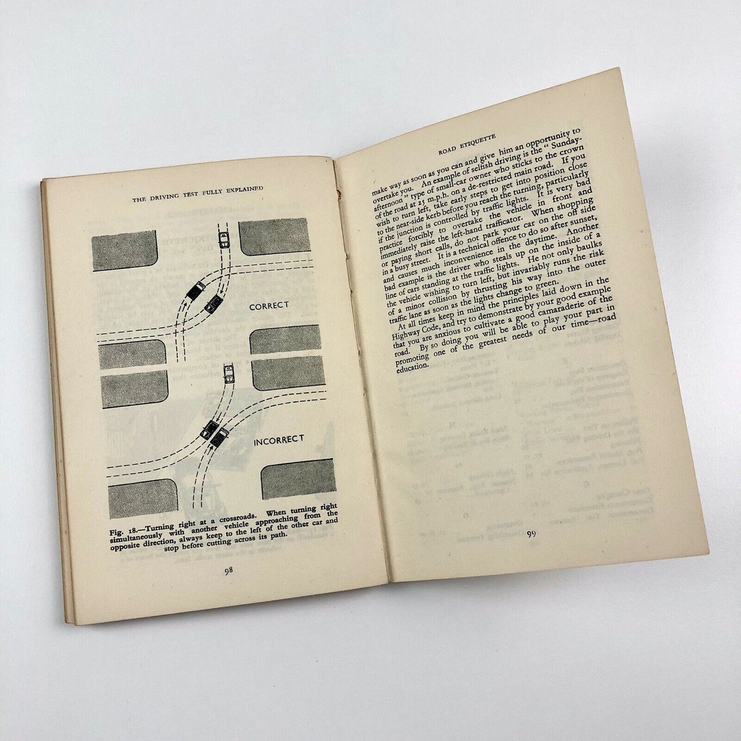 The Driving Test Fully Explained by F.S. Hollidge | Temple Press, 1947