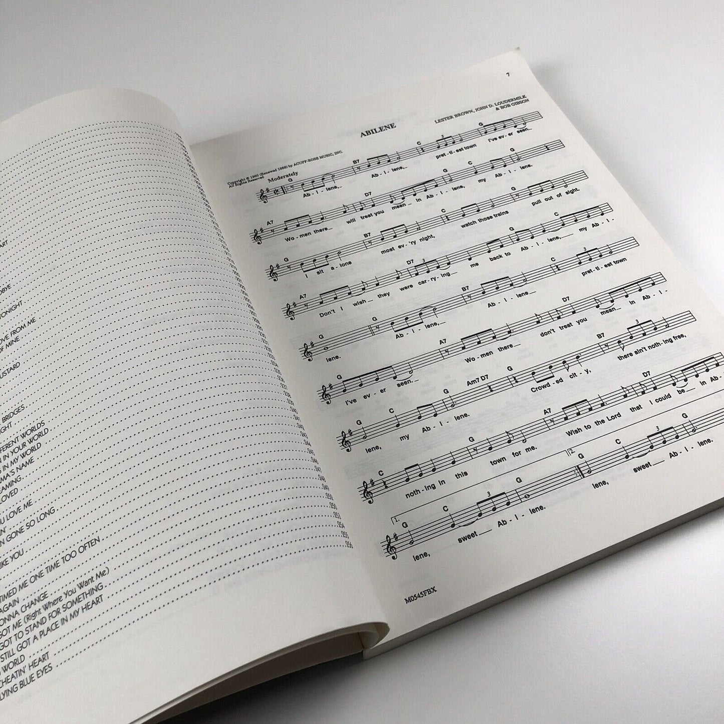 Fifty Years of Hits – Opryland Music Group, 1991 | Professional edition