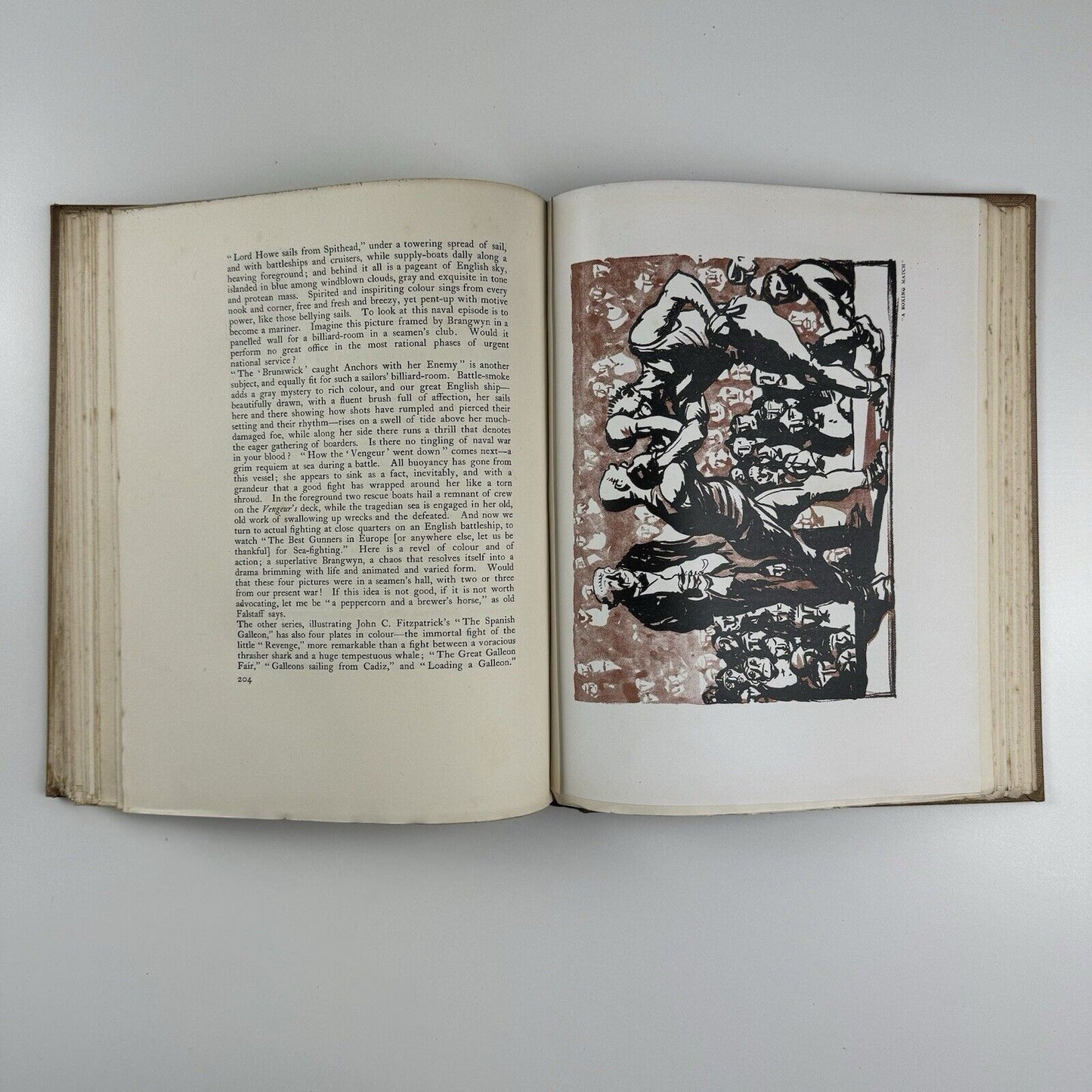 Prints & Drawings by Frank Brangwyn by Walter Shaw Sparrow | The Bodley Head, 1919