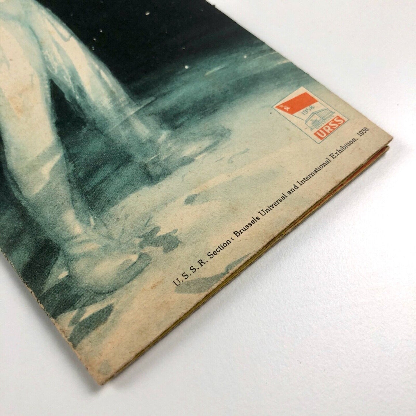 Facing the Cosmos leaflet | USSR Section, Brussels Universal International Exhibition 1958