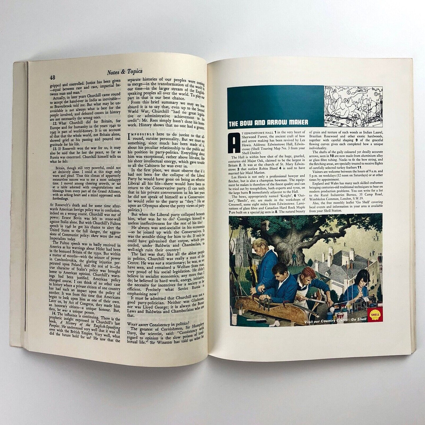 Encounter magazine Volume XXVI, No.1 Jan 1966 | article on concrete poetry by Edward Lucie-Smith