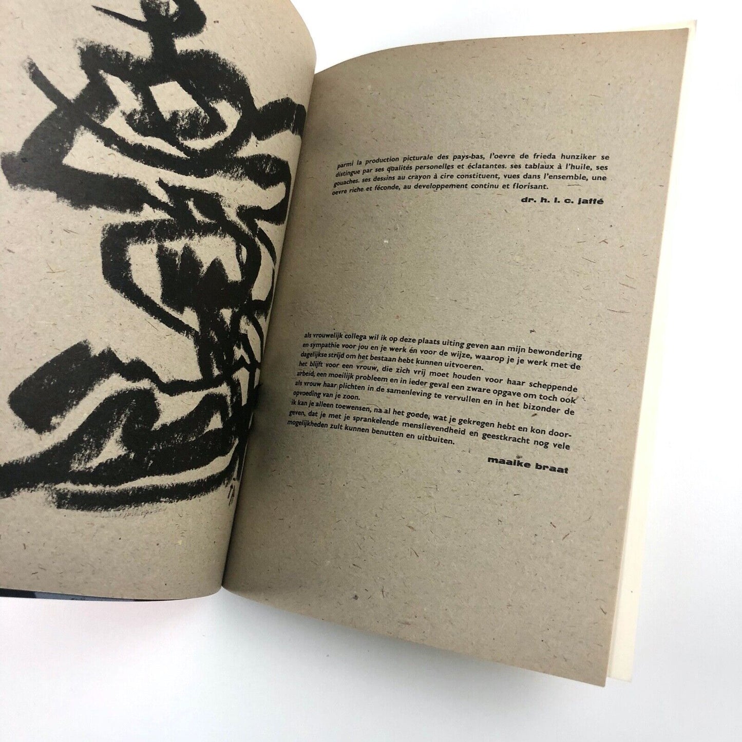 Frieda Hunziker | Exhibition catalogue Stedelijk Museum Amsterdam, 1961