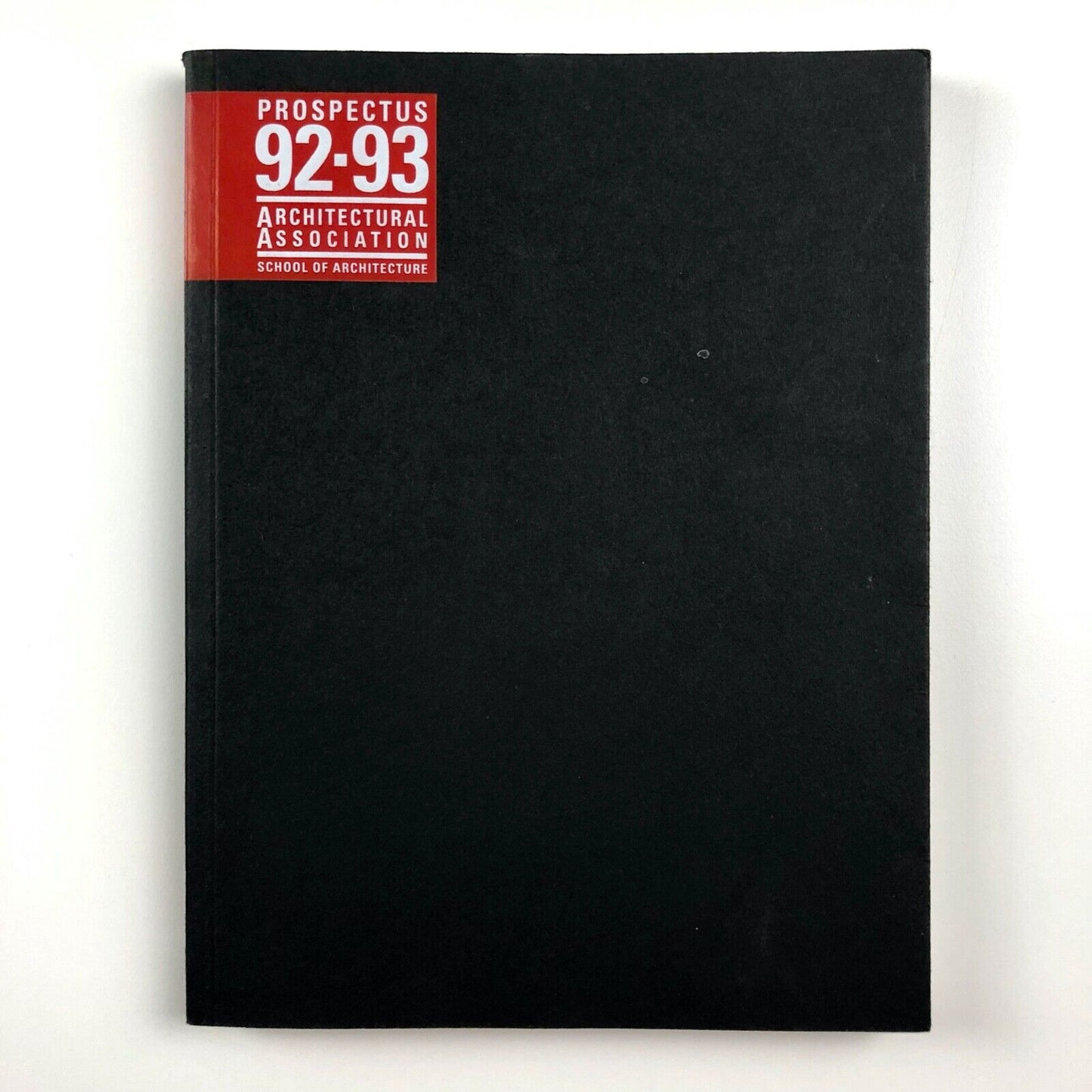 Architectural Association | School of Architecture prospectus, 1992-93