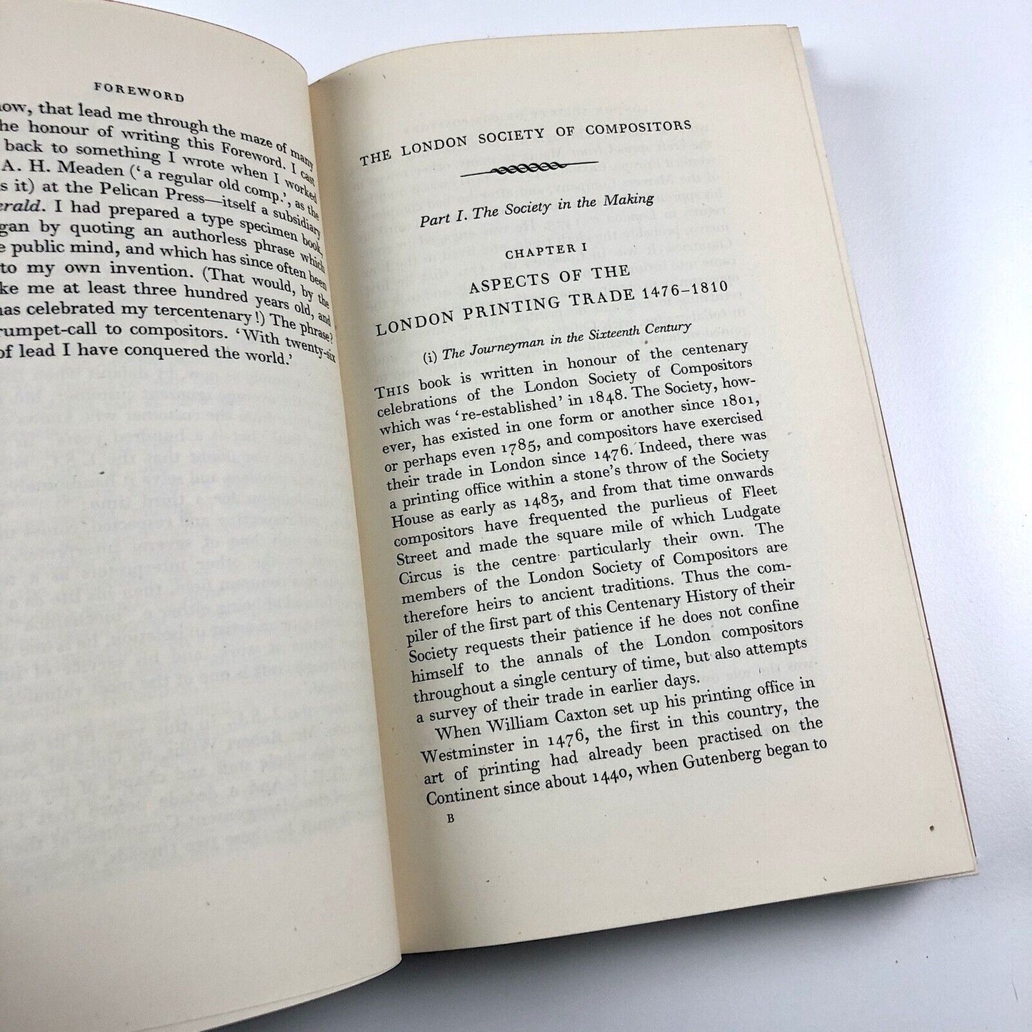 The London Society of Compositors: A Centenary History | E. Howe & H. Waite 1948