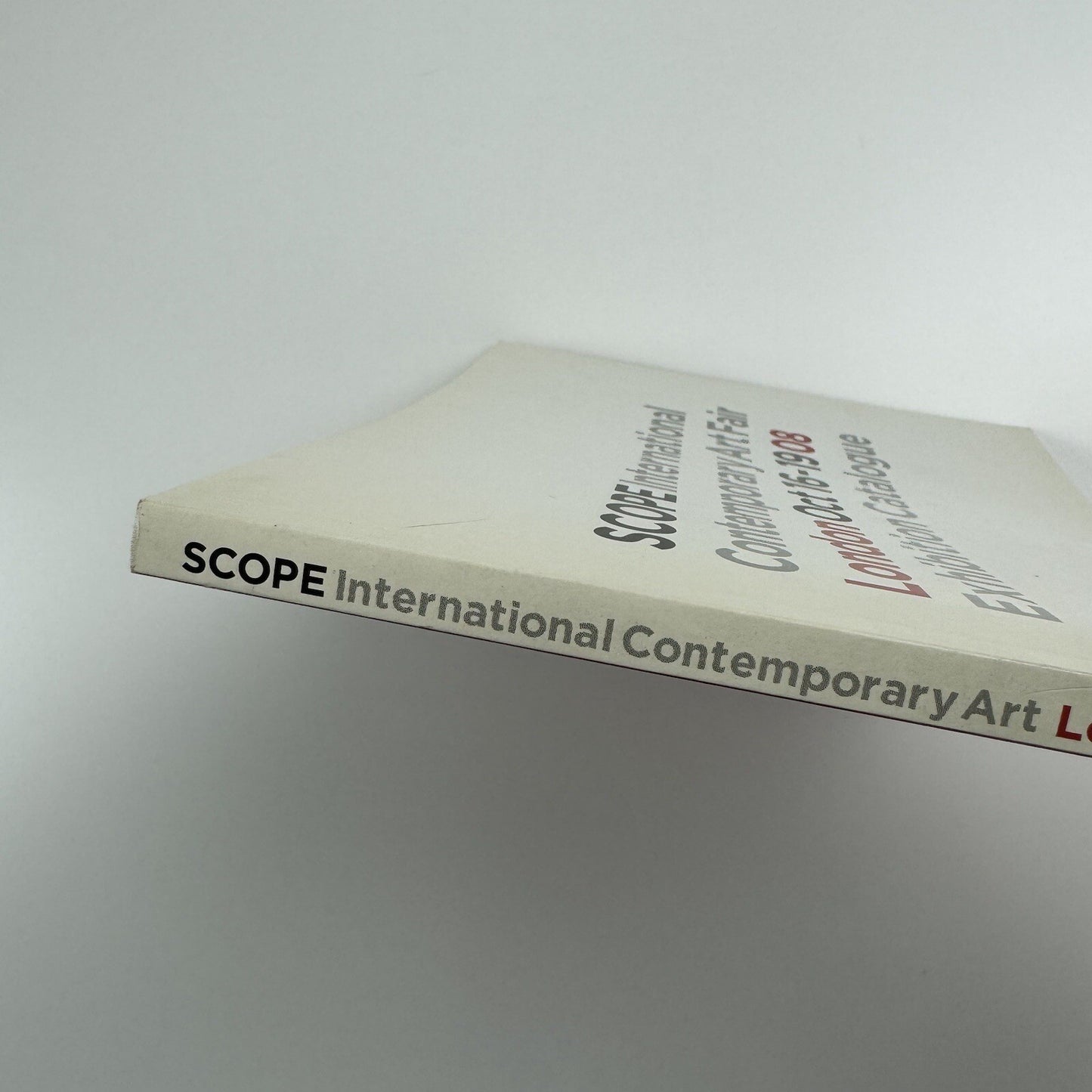 SCOPE – International Contemporary Art Fair | London 16-19 October 2008 | Catalogue