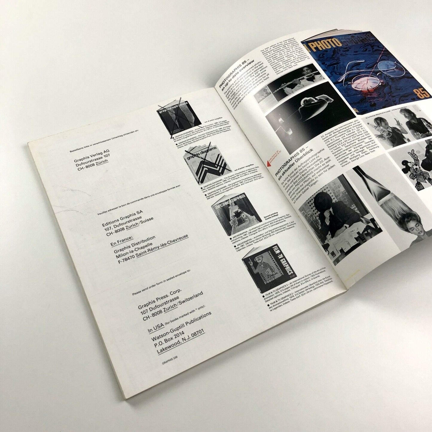 Graphis No 236 Vol 41 | March/April 1985 | Graphis Press Corp
