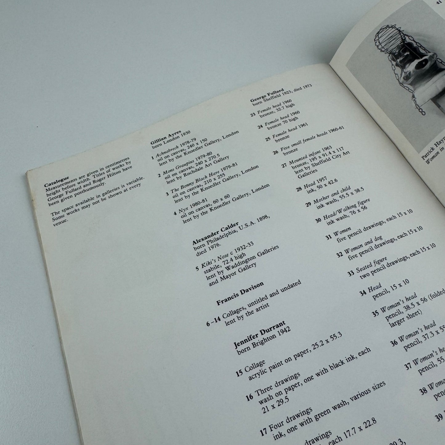 alive to it all | Arts Council folder catalogue and postcards 1983