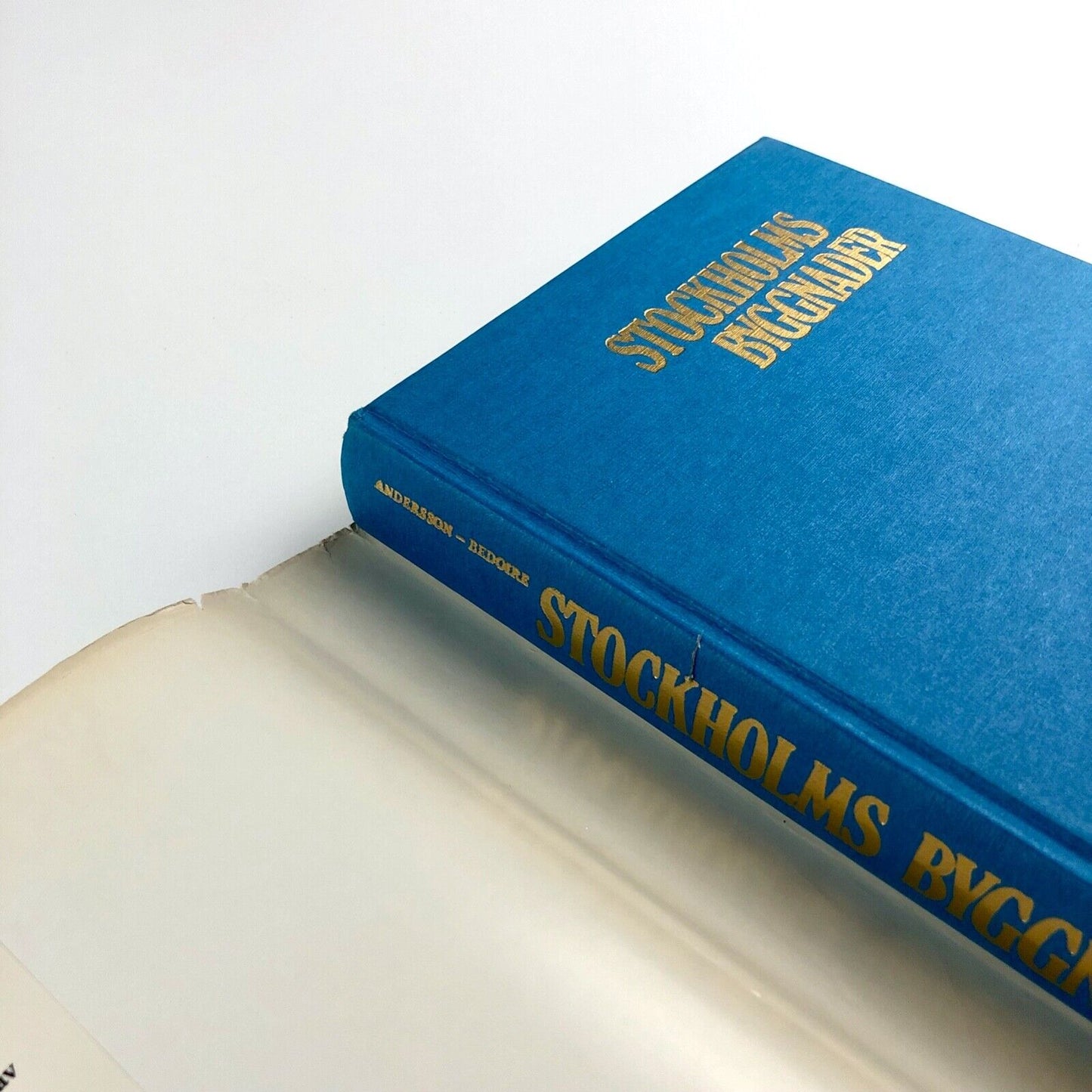 Stockholms Byggnader – Henrik O Andersson och Fredric Bedoire | Prisma, 1977