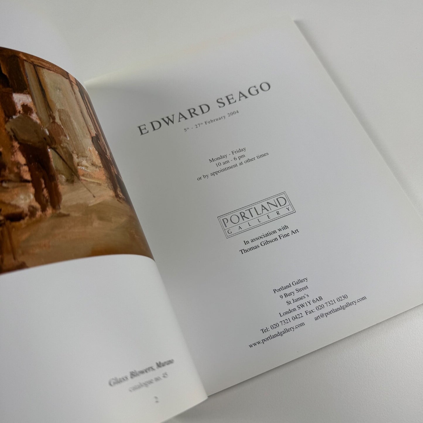 Edward Seago | The Portland Gallery, London, 2004