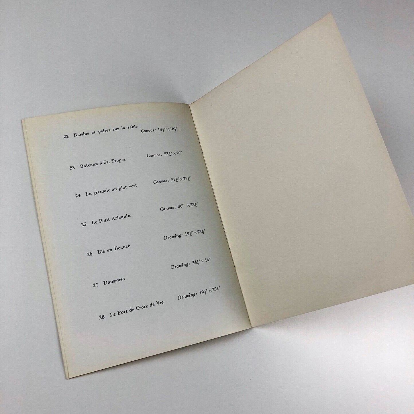 Recent Paintings by Chapelain-Midy | Arthur Tooth & Sons catalogue, Mar–Apr 1957
