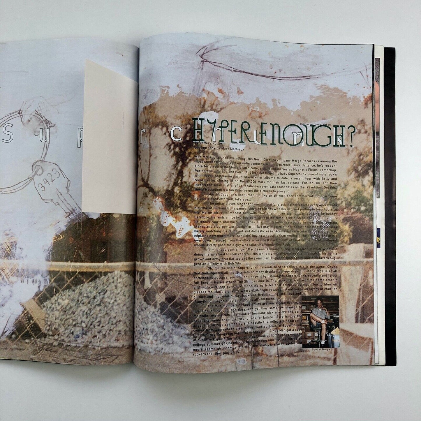 Raygun magazine | Issue 29 | Flaming Lips | Design by David Carson Sept 1995