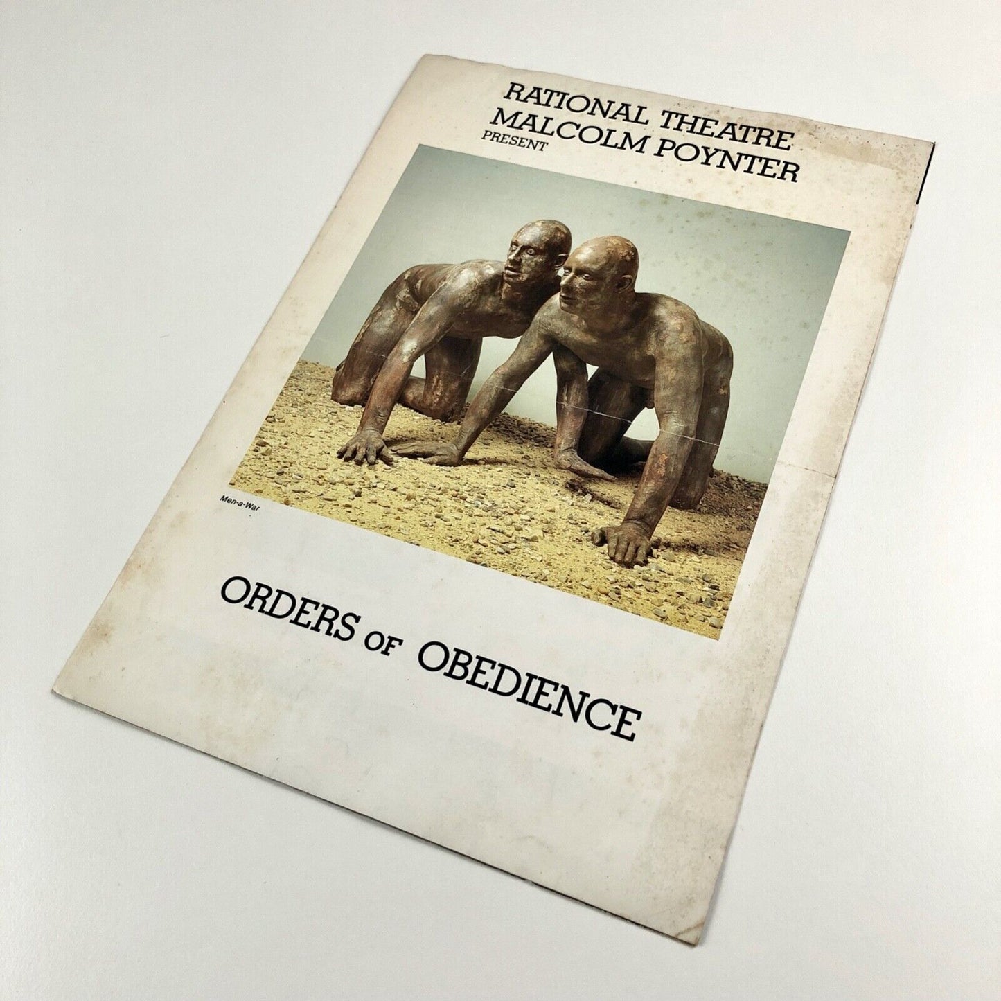 Rational Theatre and Malcolm Poynter present: Orders of Obedience | Booklet, 1980s
