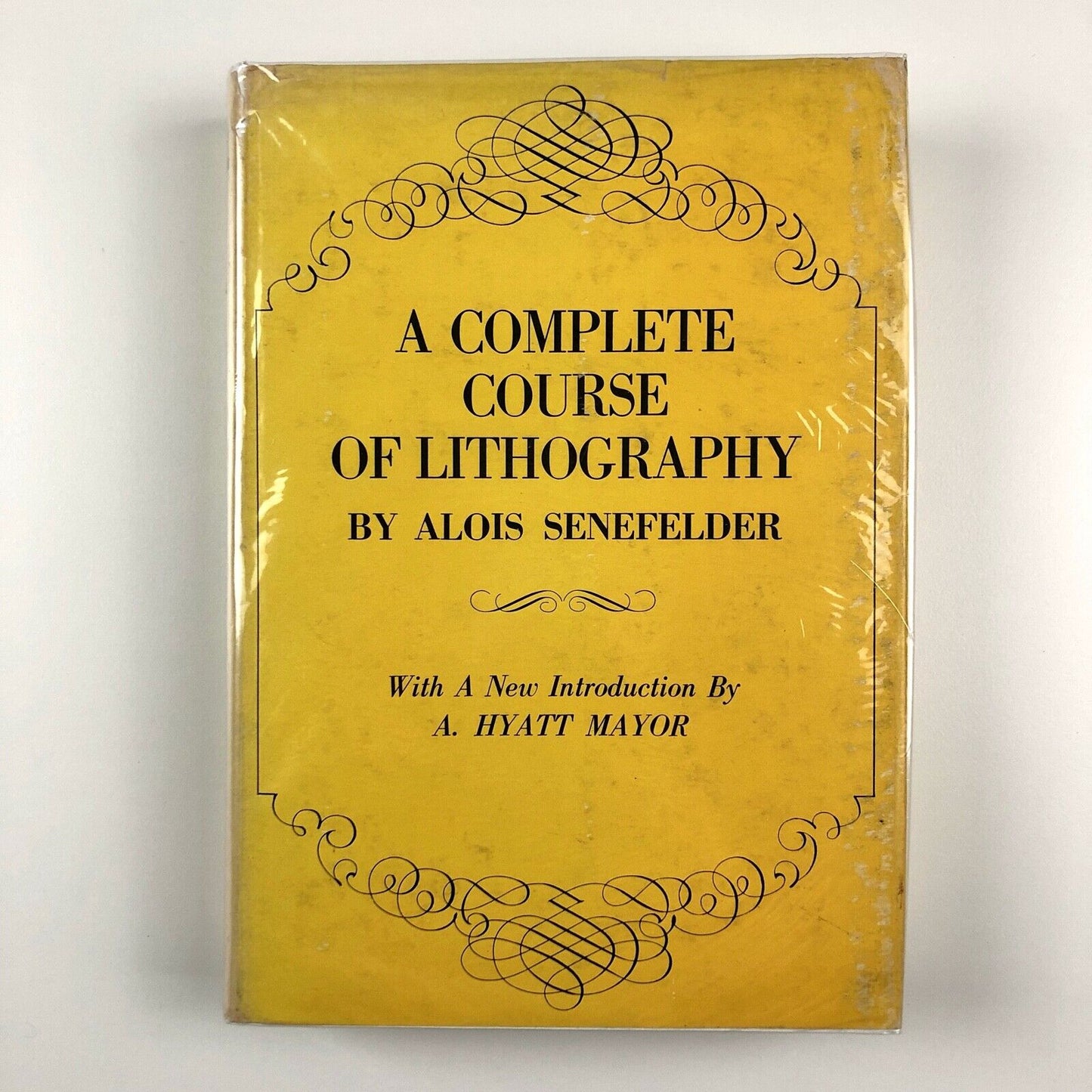 A Complete Course of Lithography by Alois Senefelder | De Capo Press, 1968
