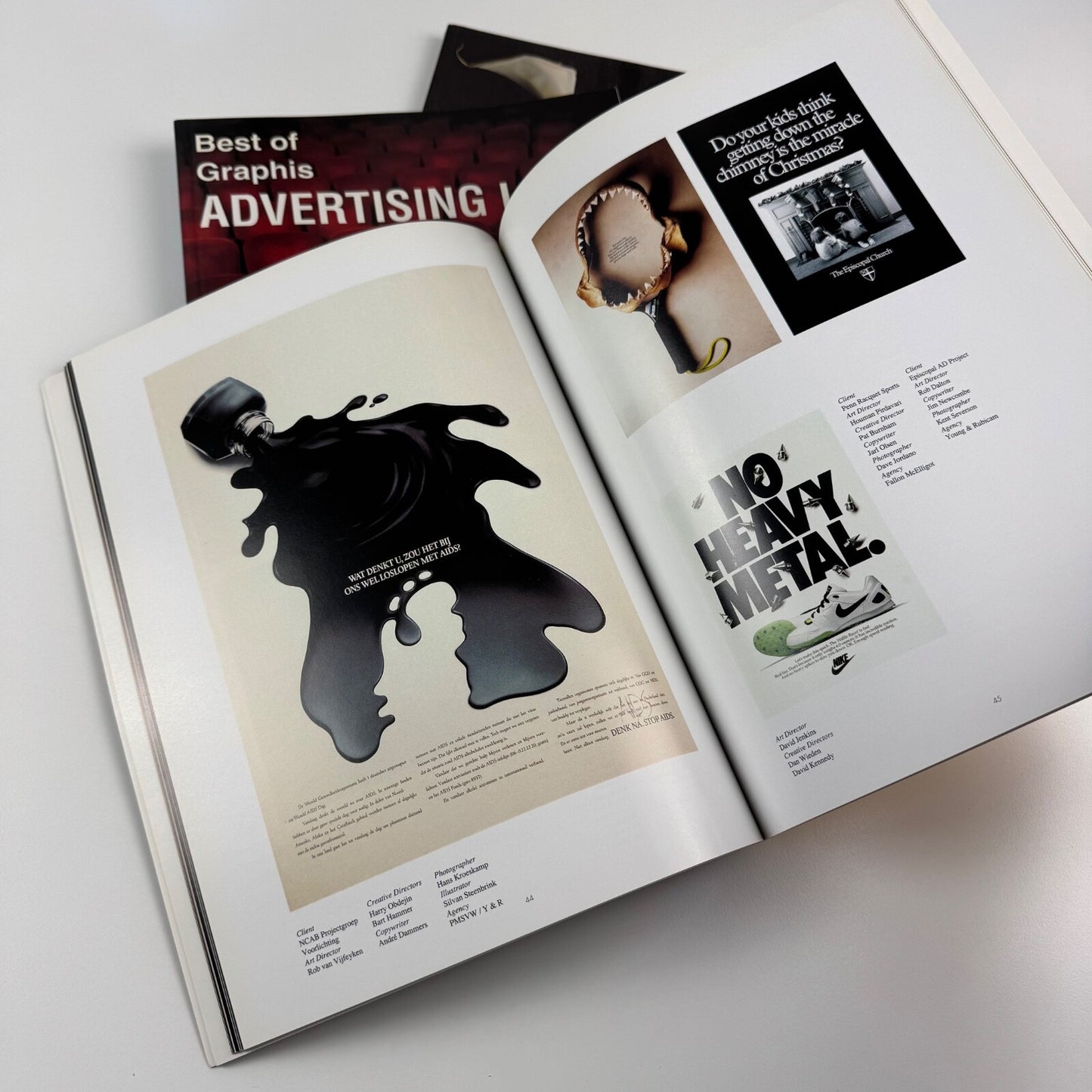 Journals x 3: Best of Graphis Typography; Best of Graphis Advertising I and II