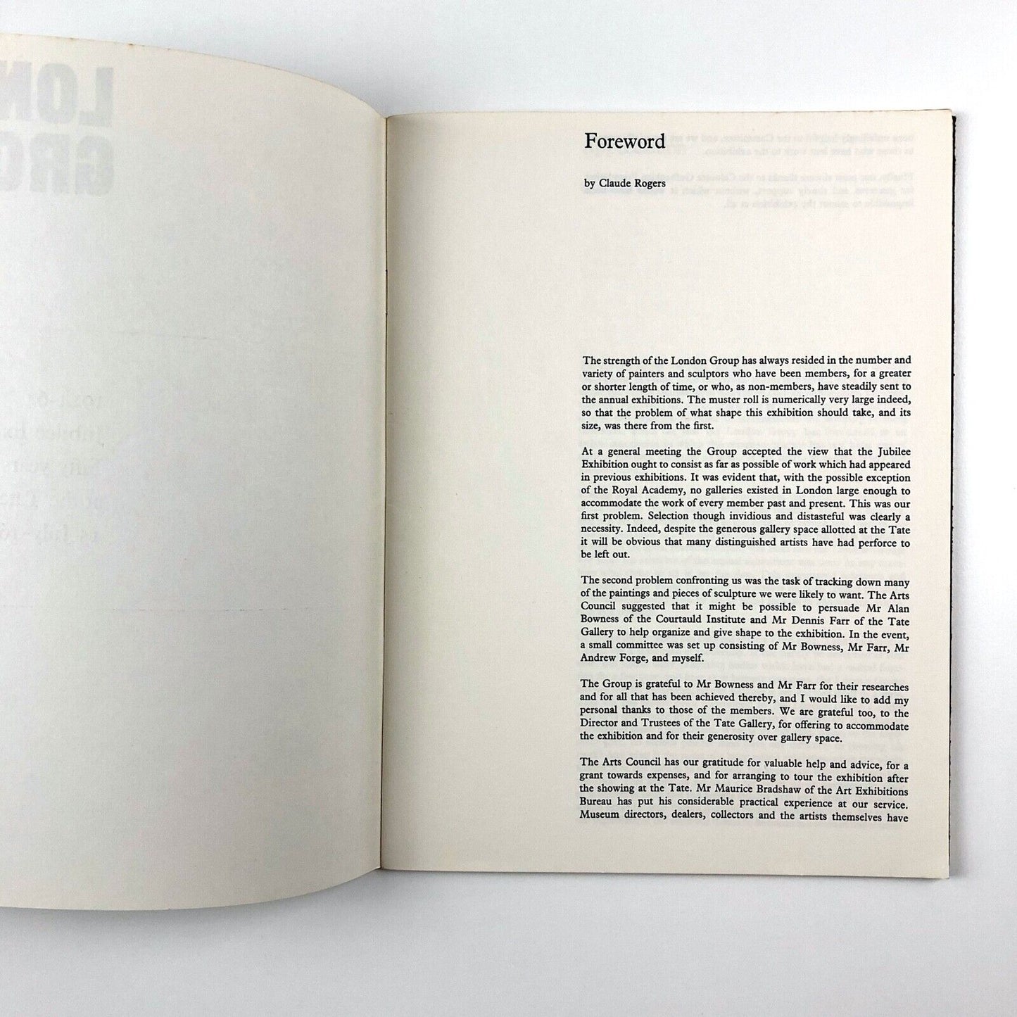 London Group 1914-1964 – Fifty Years of British Art | Tate Gallery catalogue booklet, 1964