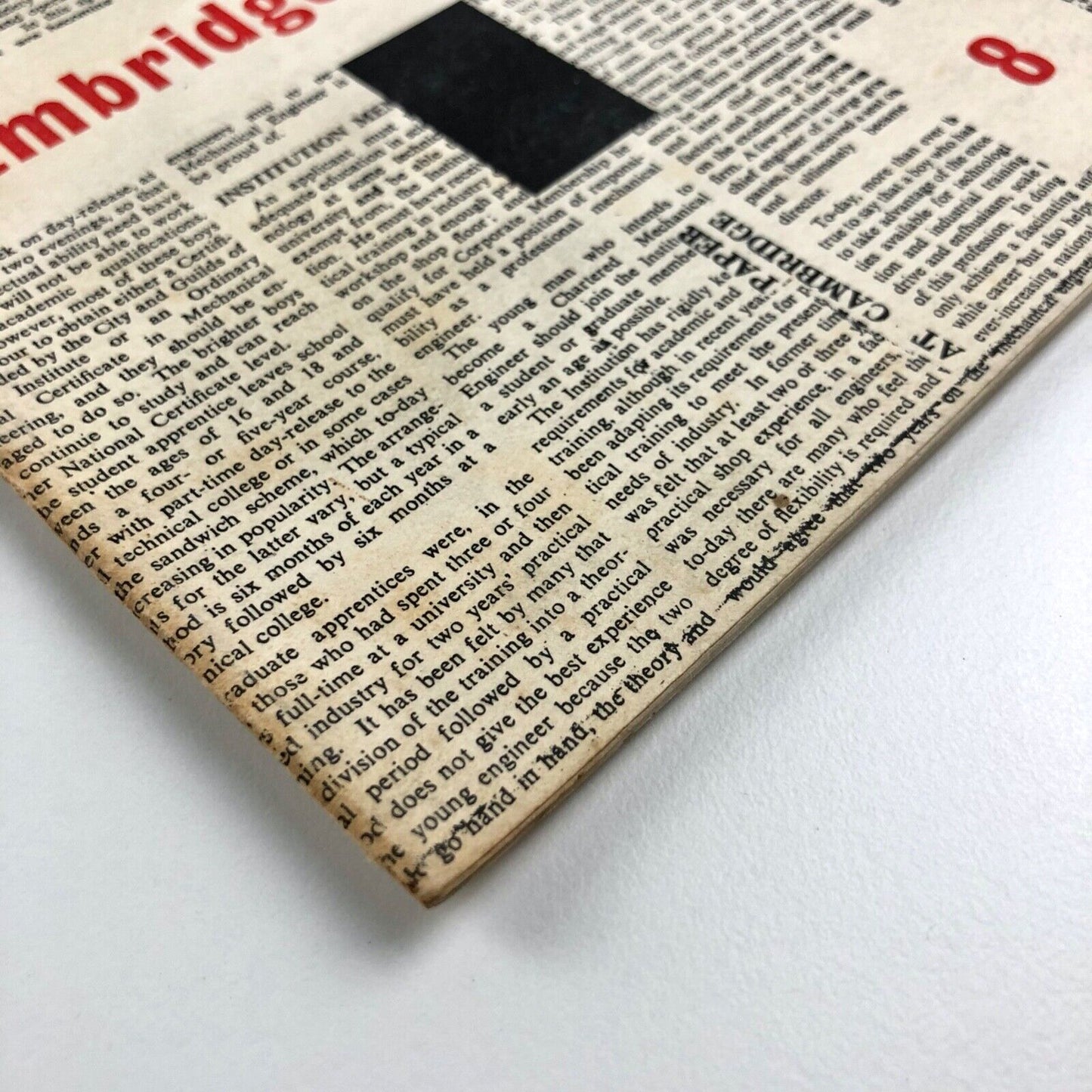 Cambridge Opinion magazine | No. 8, April 1958 nuclear arguments / disarmament | Edited by John Landell-Mills and David Leitch