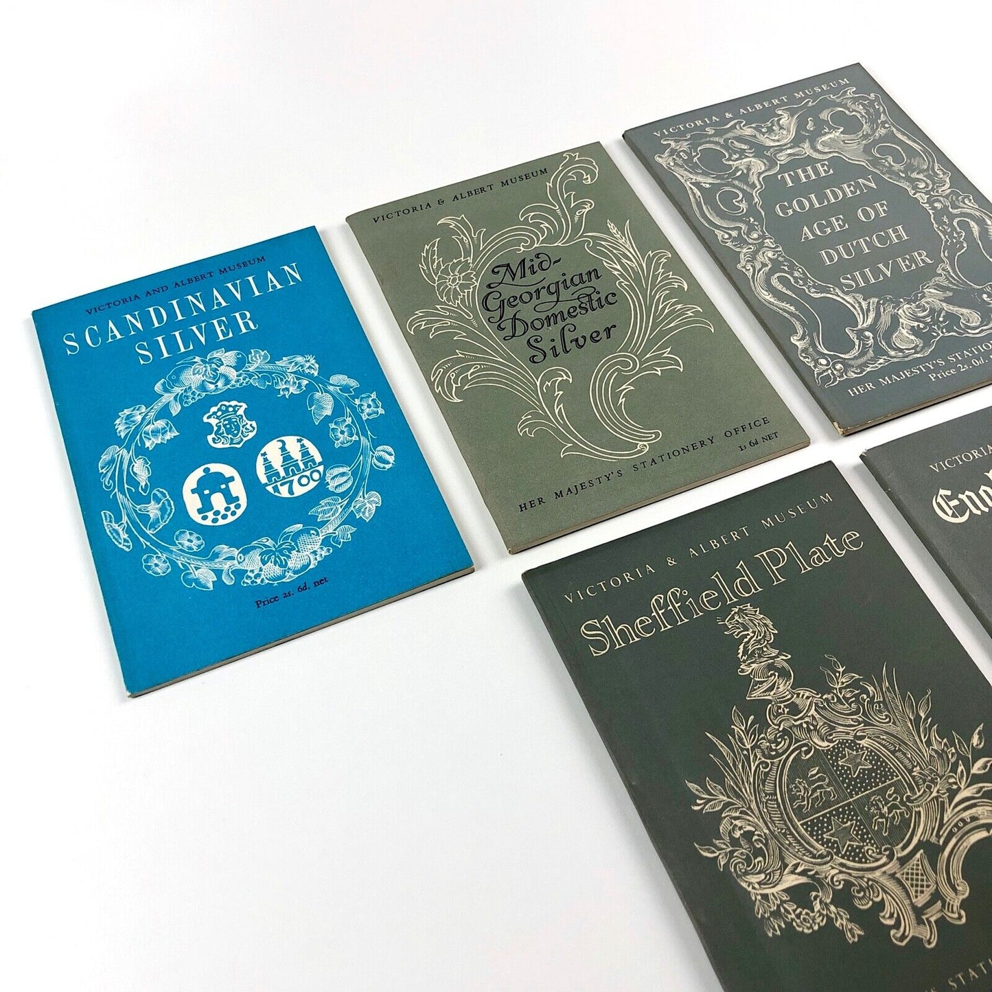 V&A Picture Book series of 5 Booklets on Silver | HMSO, 1952 - 1959