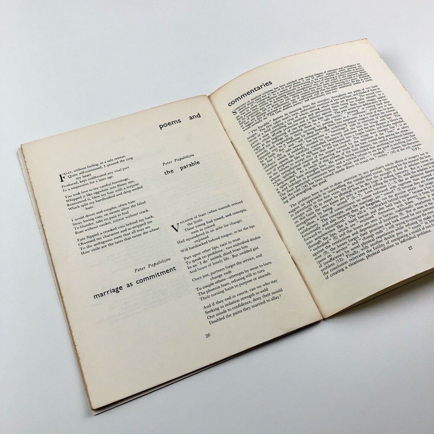 Cambridge Opinion magazine | No. 5 edited by David Leitch, undated believed to be 1957