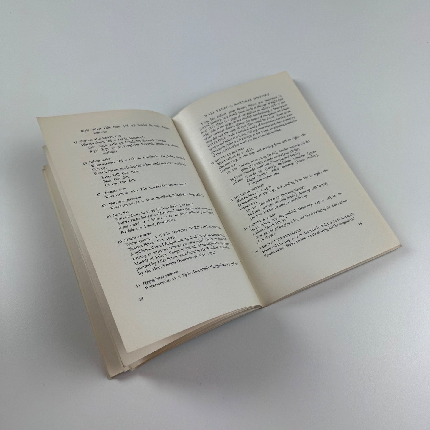 Beatrix Potter 1866-1943. Centenary catalogue 1966. National Book League