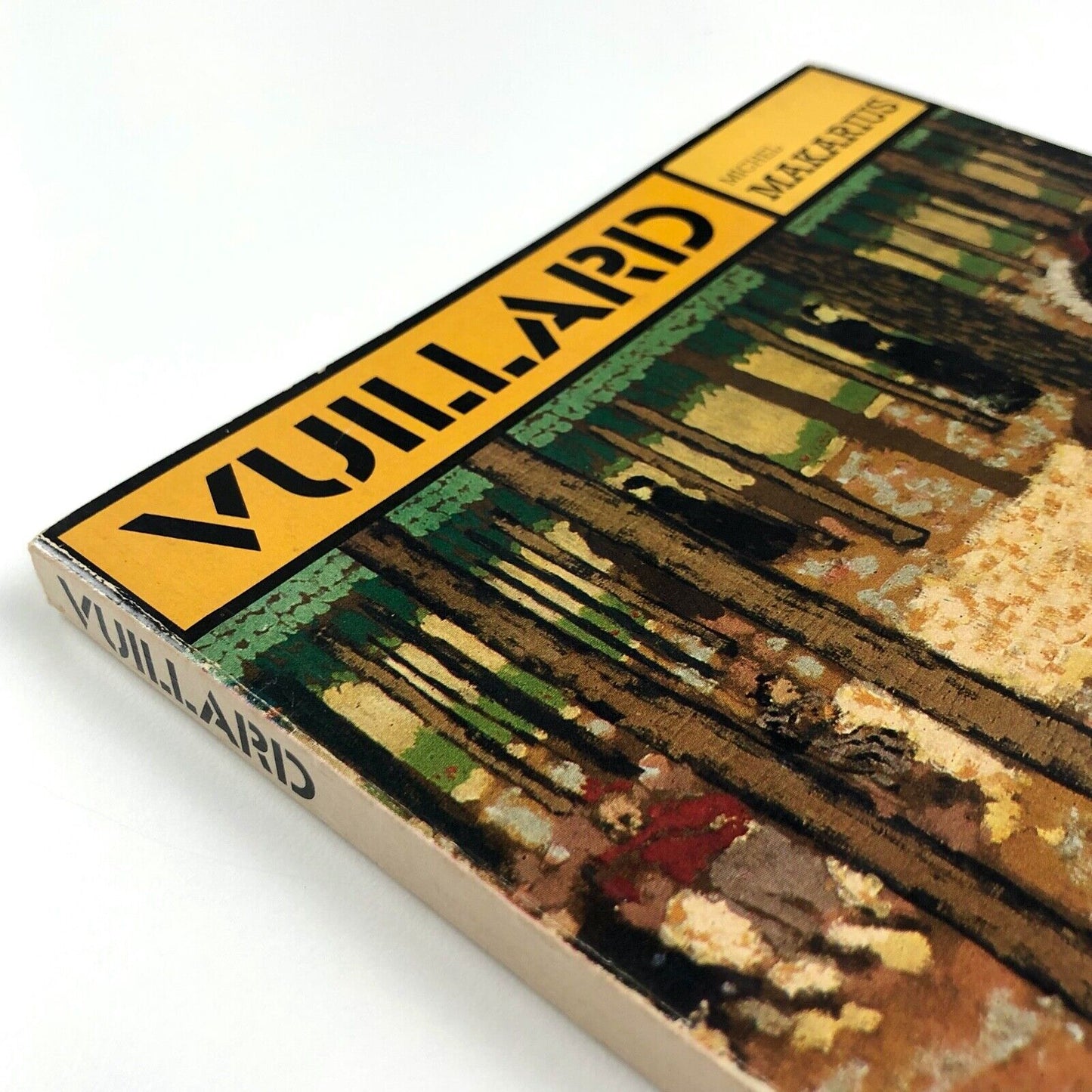 Edouard Vuillard by Michel Makarius | Design by Roman Cieslewicz | Fernand Hazan, 1989