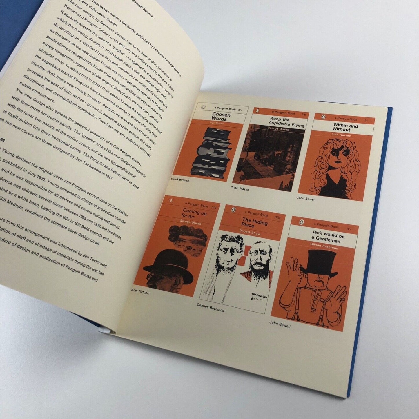 Penguins on the March. Penguin Collectors Society. Facsimile reprint from Typographica 5 Herbert Spencer's 1962 survey of Penguin design, 2013