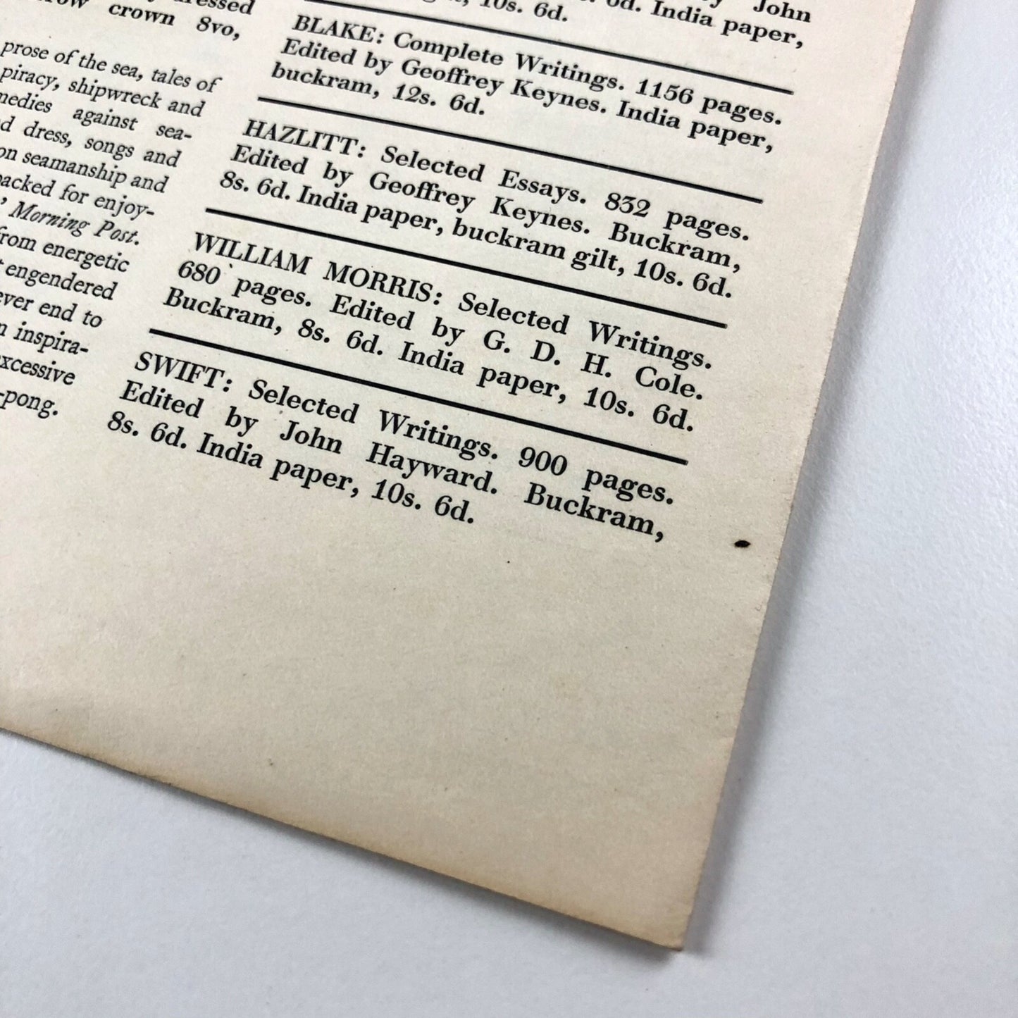 Nonesuch News – Autumn 1955 Nonesuch Press