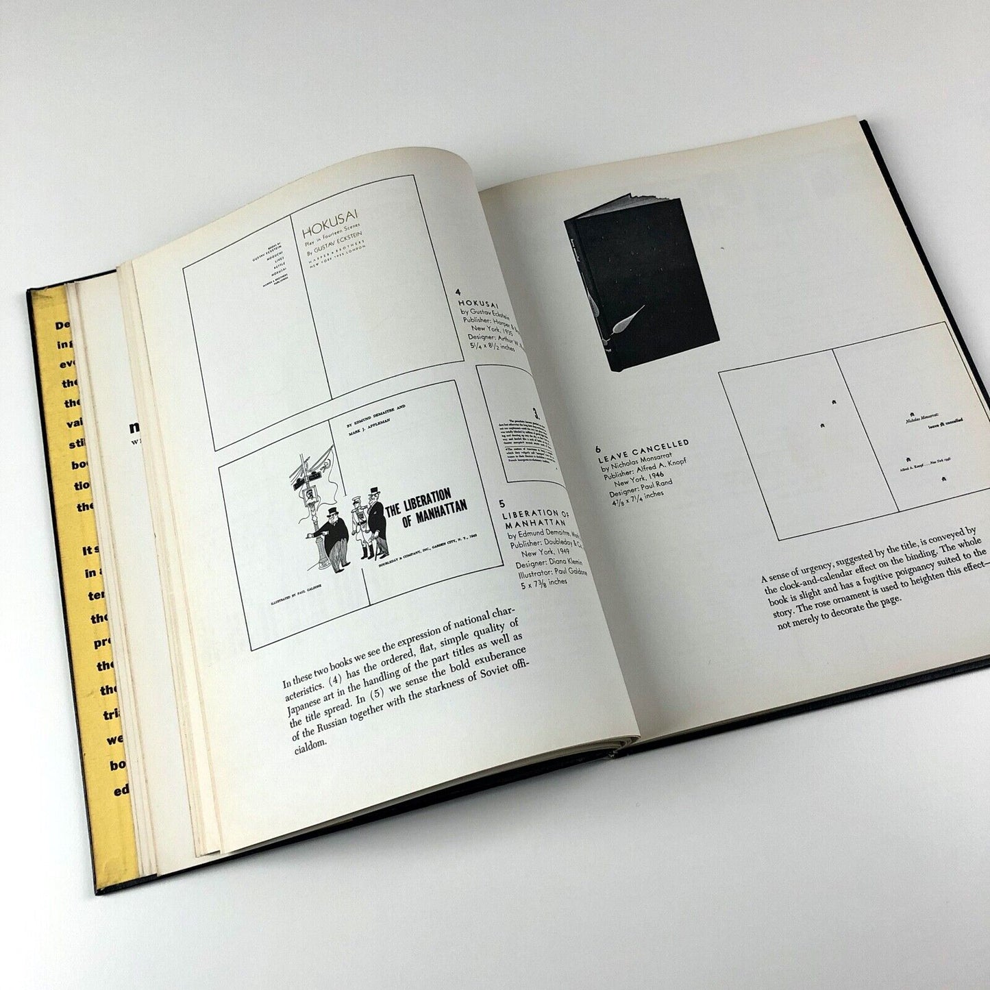 Books For Our Time, edited by Marshall Lee. With contributions from George Nelson, Herbert Bayer, Merle Armitage, John Begg, S.A. Jacobs, Ernst Reichl | Oxford University Press, 1951