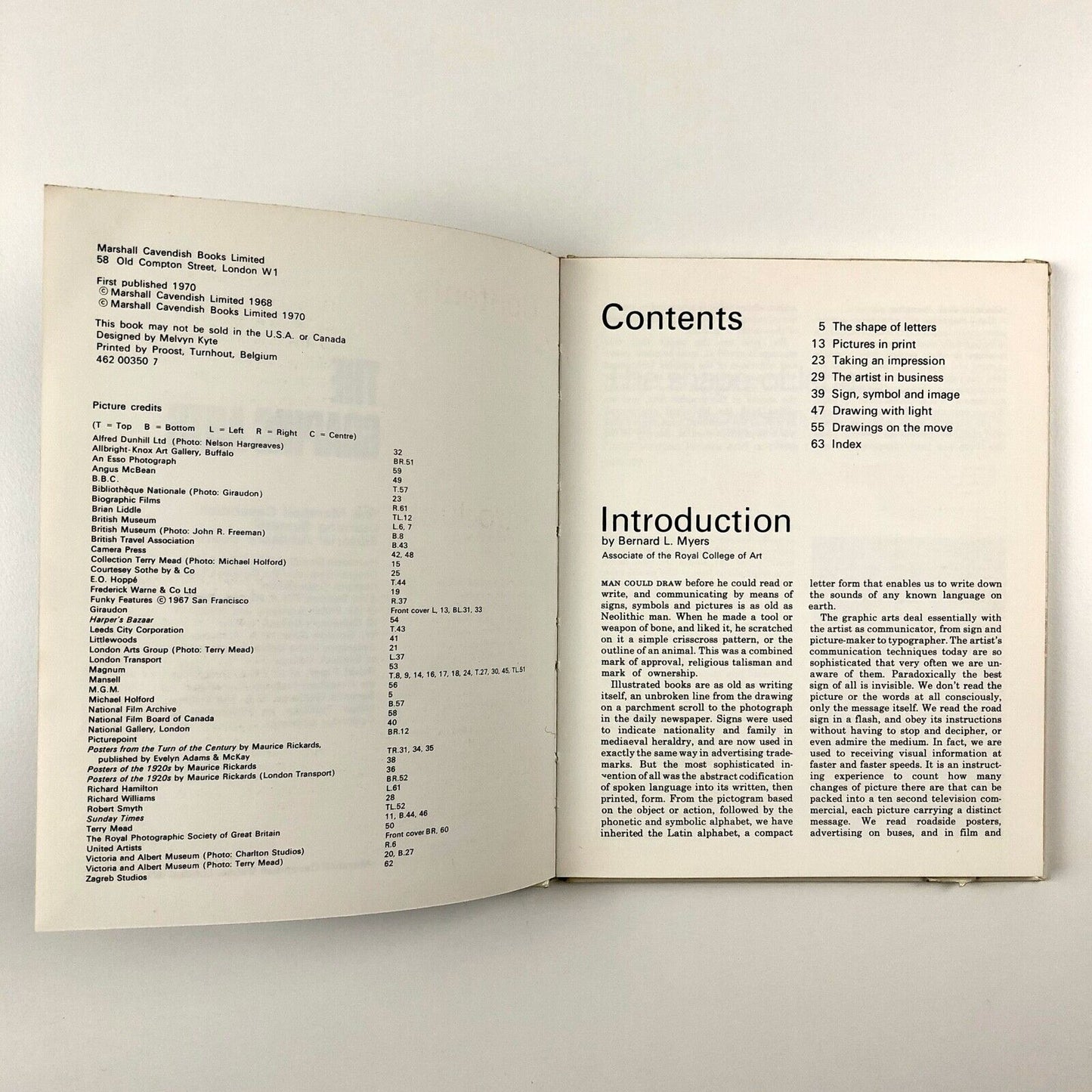 The Graphic Arts by Hermann Bondi et al | Marshall Cavendish Learning System, 1970