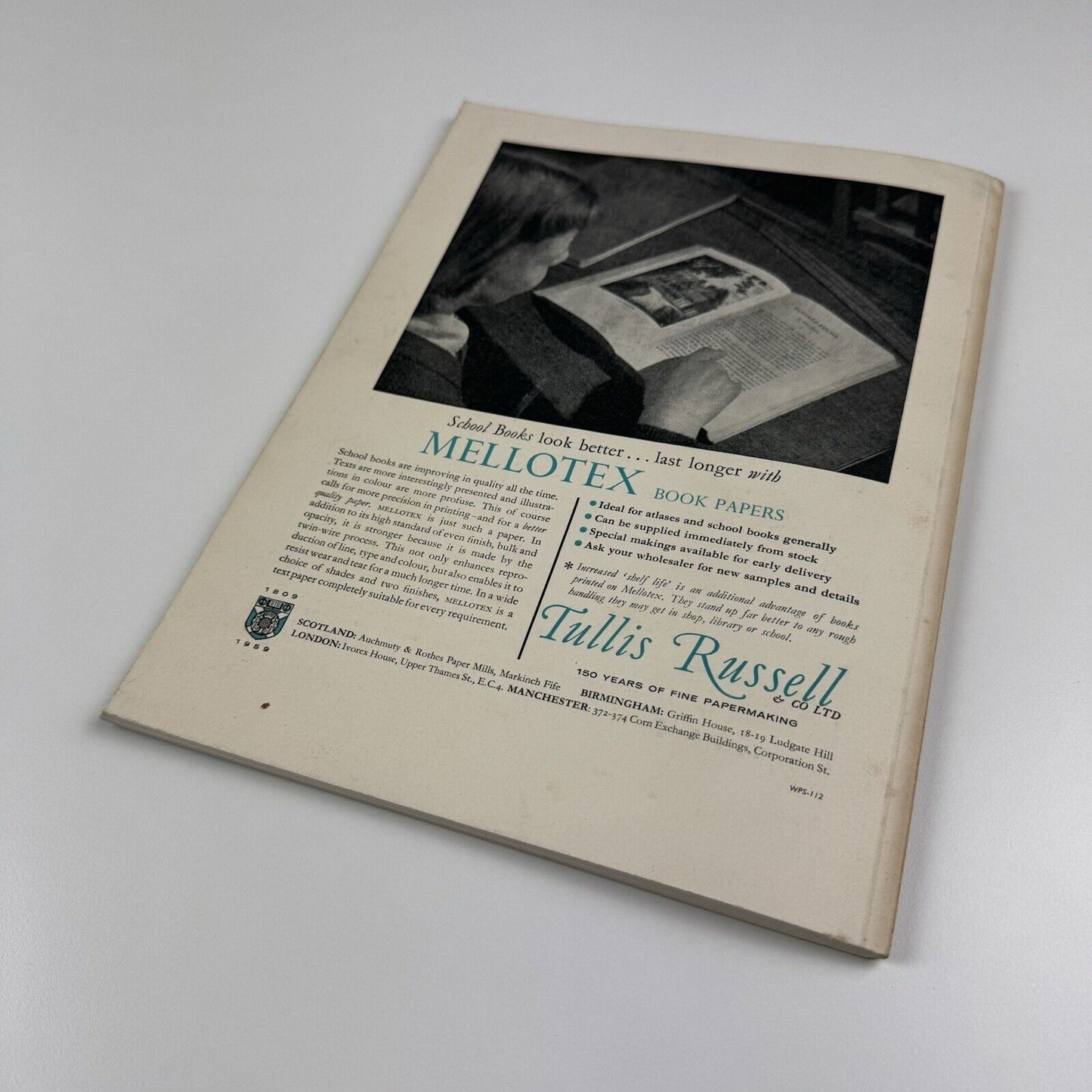 Book Design and Production Vol 2 No 2 1959 | Printing News Ltd edited by James Moran includes article on Will Carter