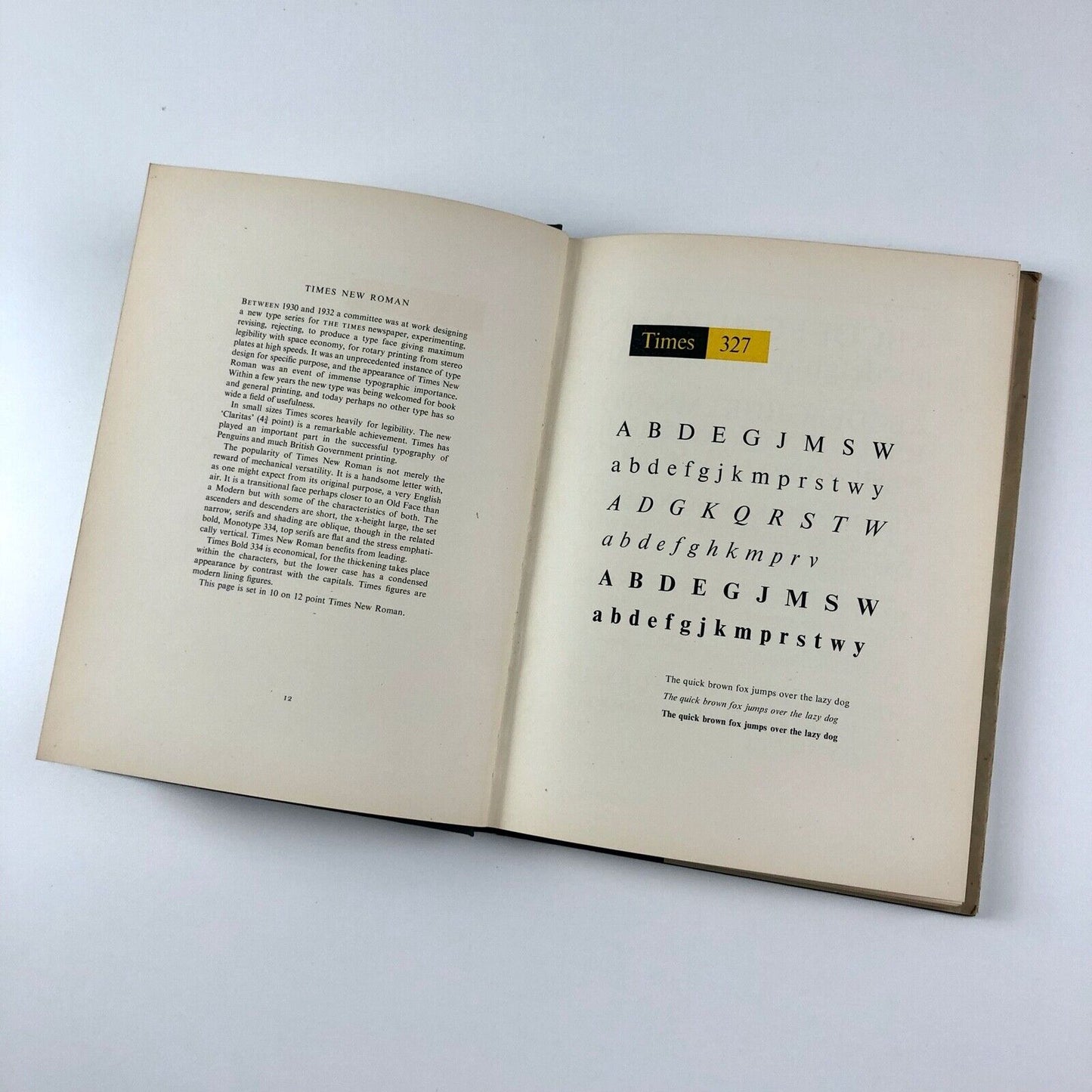 Tillotsons Type Specimen book new edition | December 1952