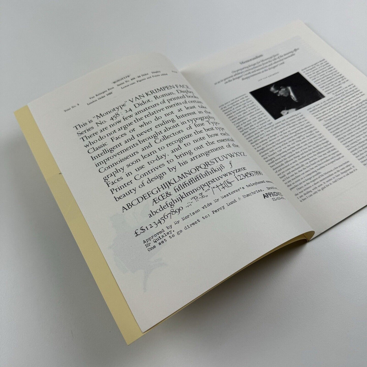 The Monotype Recorder New Series Volume 9. The Dutch Connection limited edition no. 1054/1250
