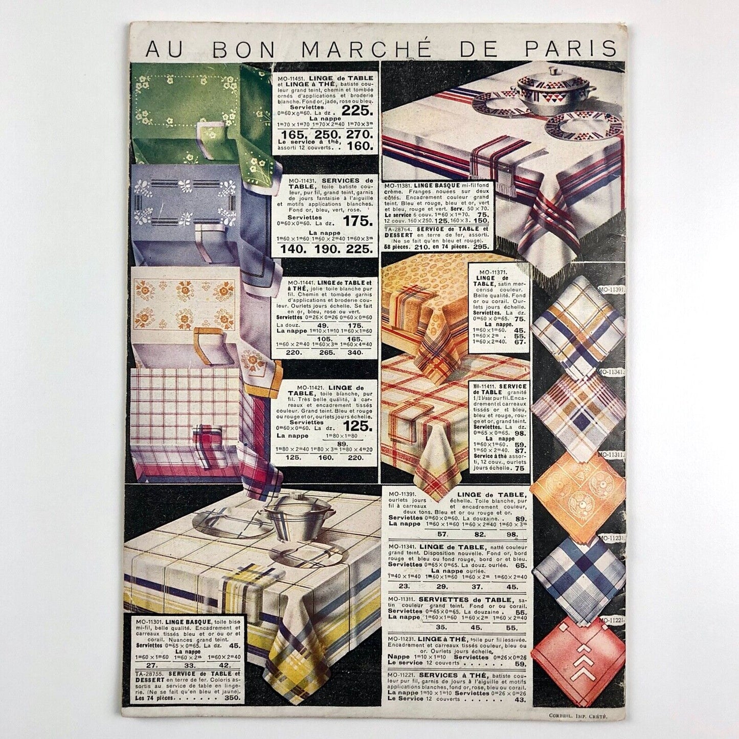 Au Bon Marché de Paris, Maison a Boucicaut | Mail order catalogue, early 20th century