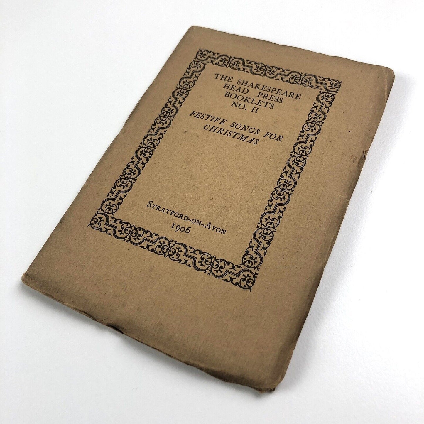 Festive Songs for Christmas | The Shakespeare Head Press Booklets No. II 1906