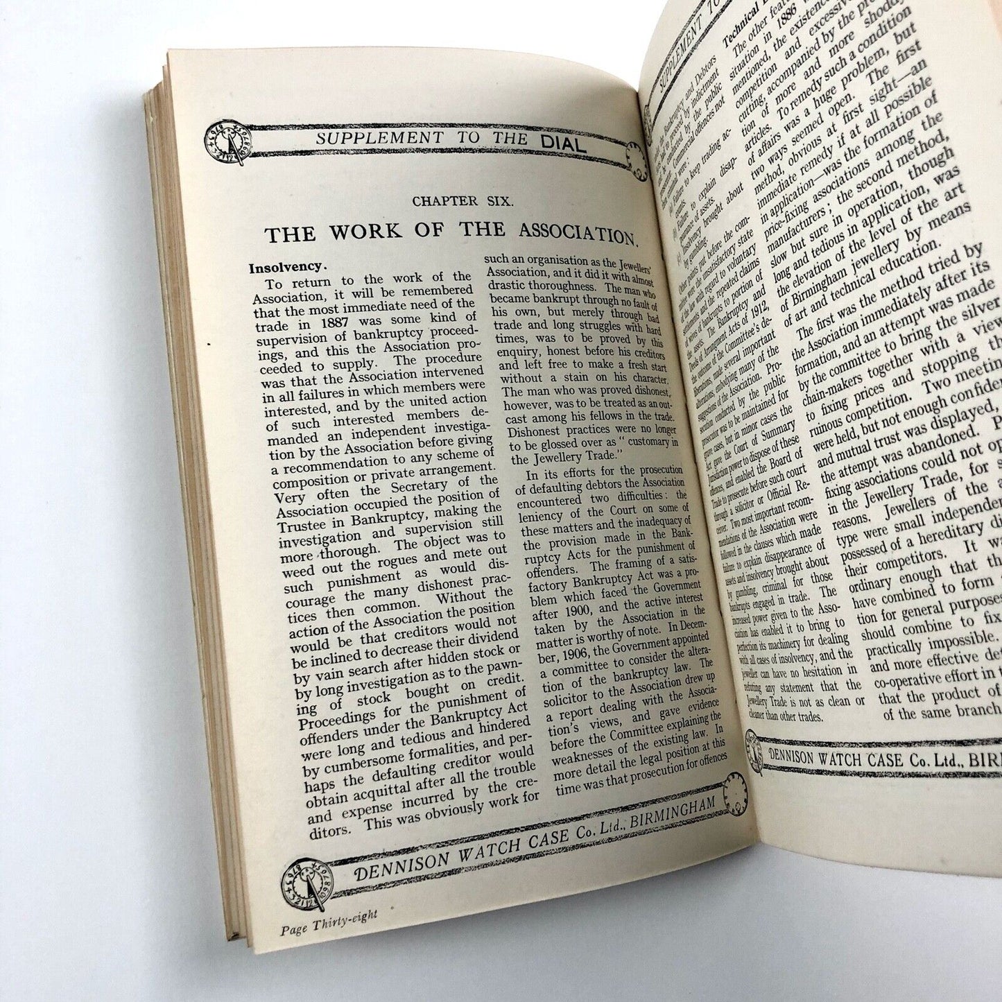 Supplement to The Dial: Birmingham Jewellery & Allied Trades | J.C. Roche, 1927