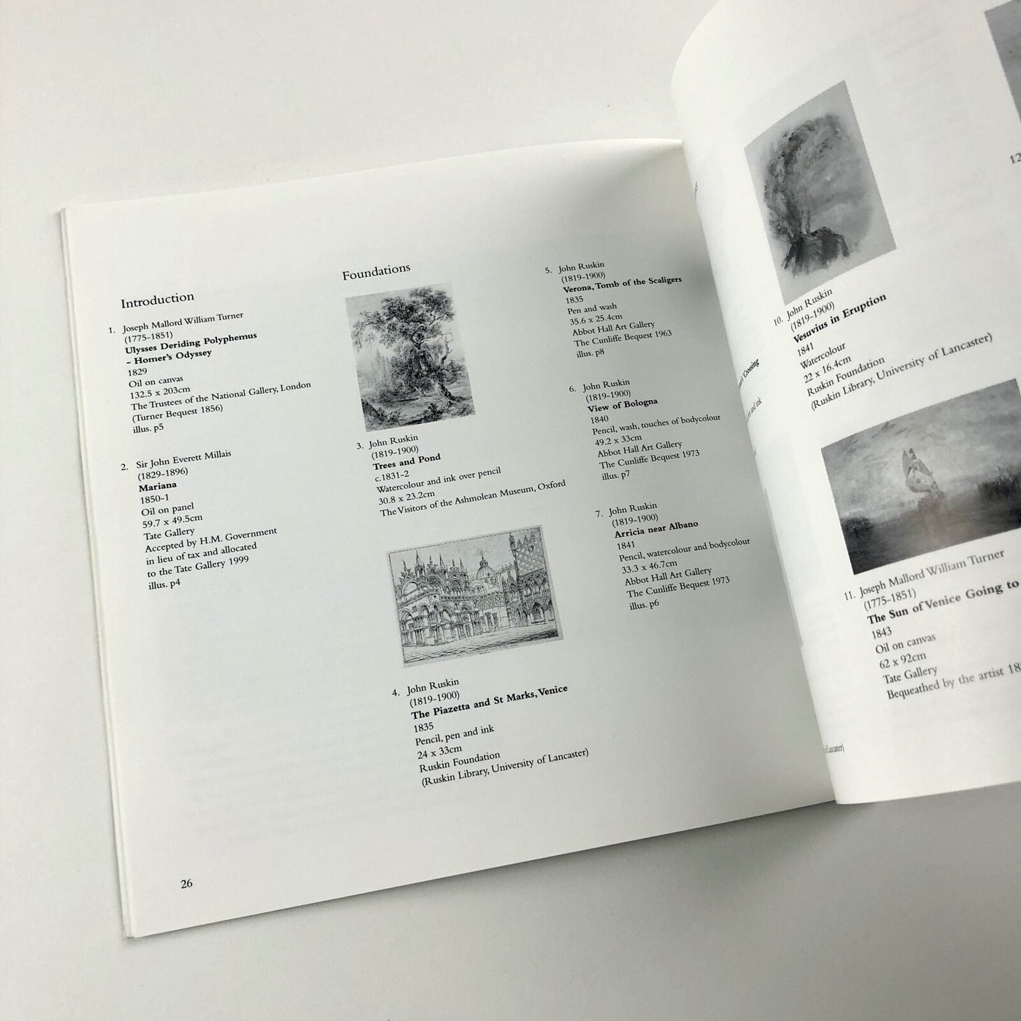 Ruskin and the Light of Nature | Abbot Hall Art Gallery catalogue, 2000