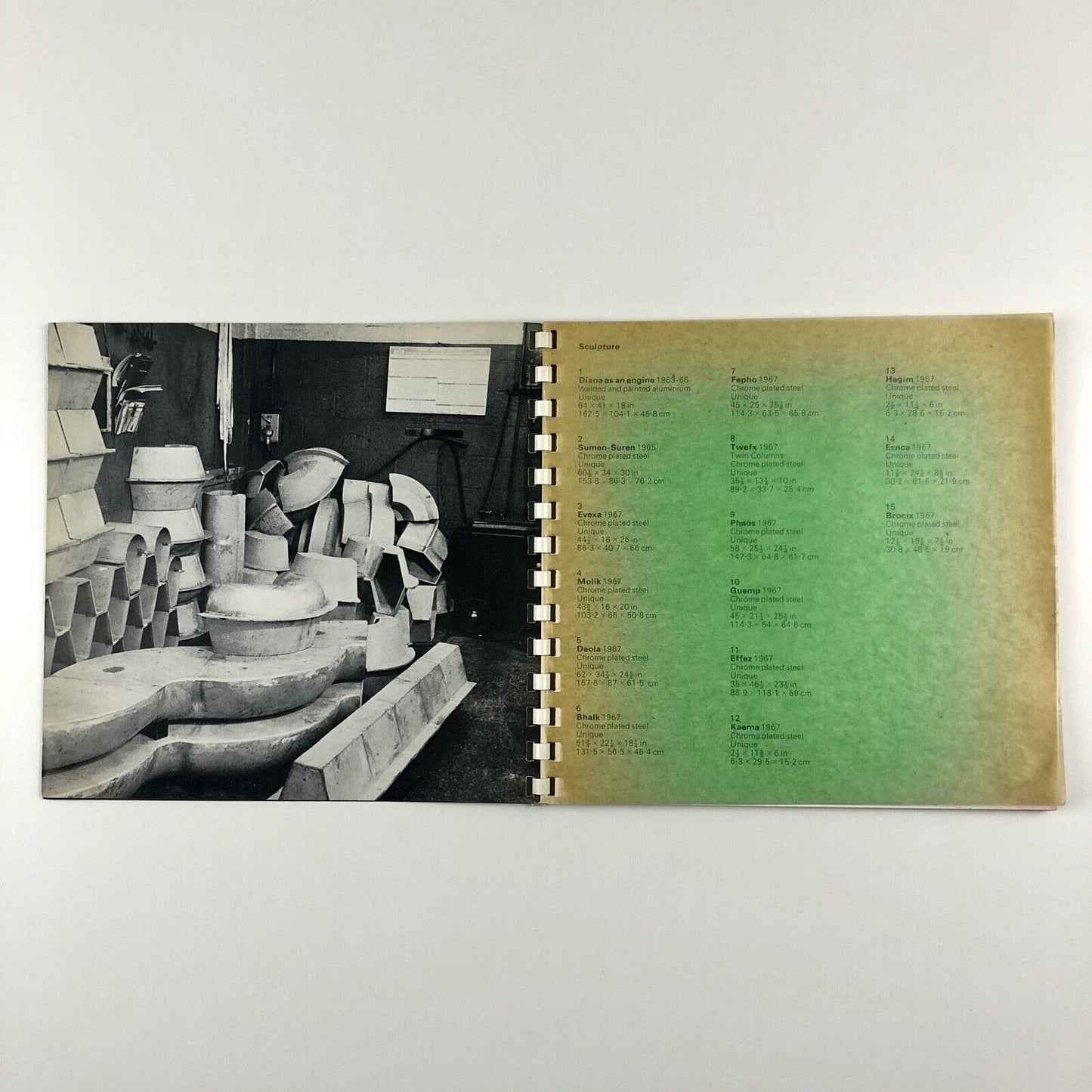 Eduardo Paolozzi sculpture and graphics | Hanover Gallery, London | Exhibition catalogue, 1967