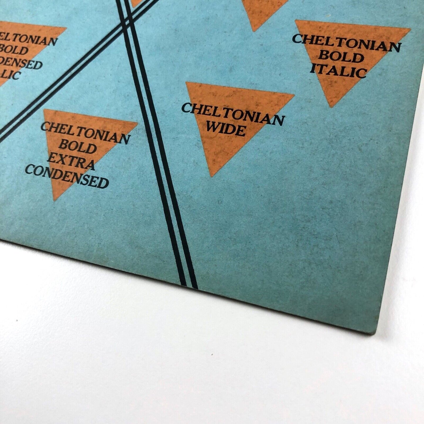 The Intertype Cheltonian Family | Advertising type face specimen booklet, 1930s?