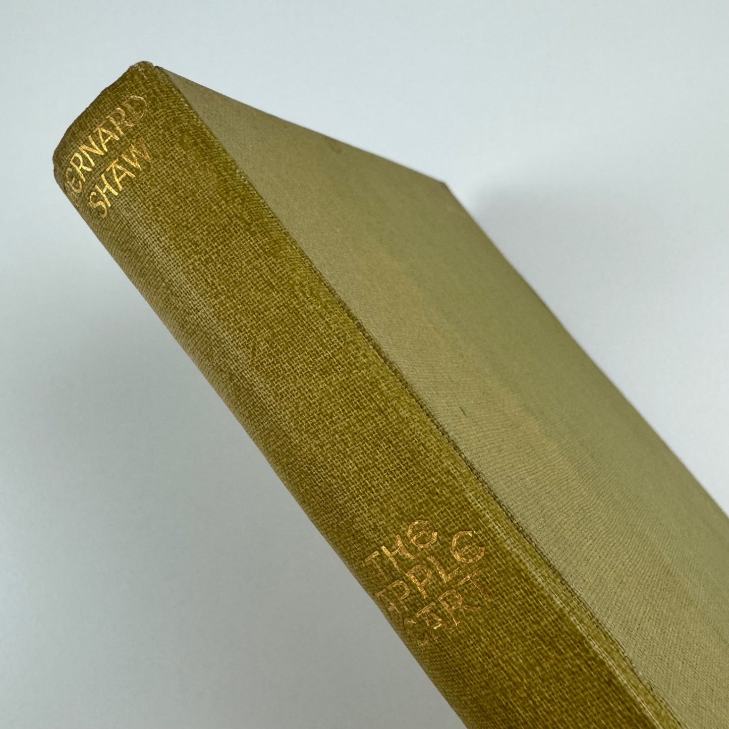 The Apple Cart A Political Extravaganza by Bernard Shaw. Constable & Co, 1930
