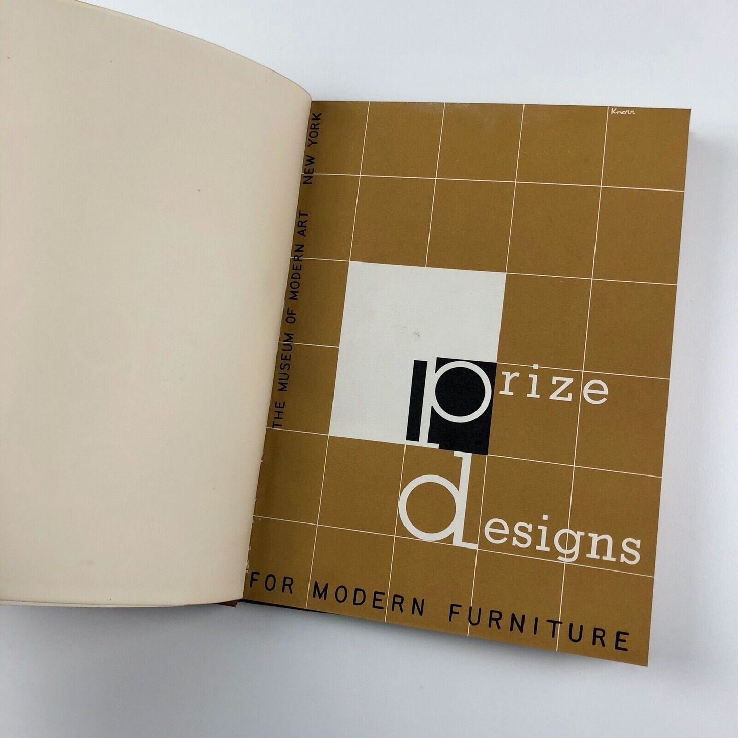 Prize Designs for modern furniture & What Is Modern Design? by Edgar Kaufmann MOMA 1950 Bookplate for W. & P.J. Kupfer