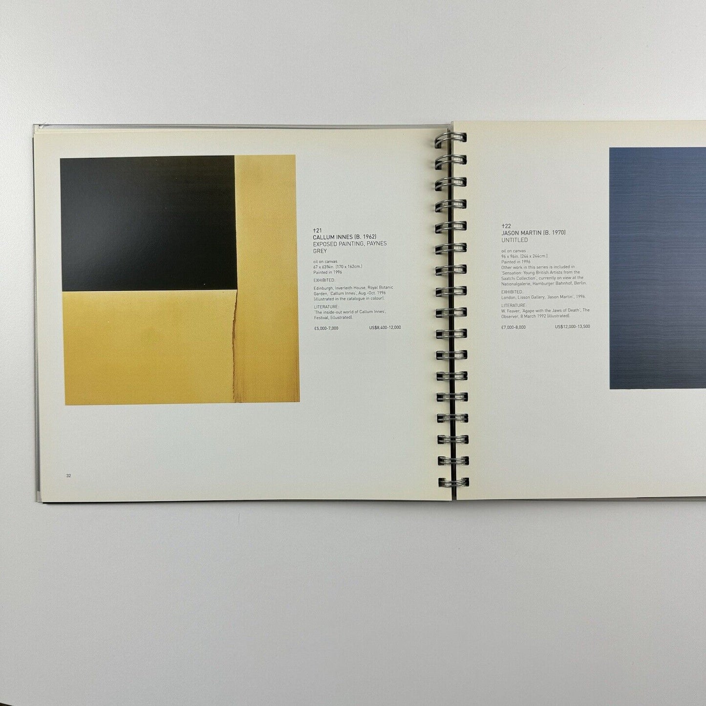 Christie's Contemporary London 8 and 9 October 1998 | Limited edition sale catalogue