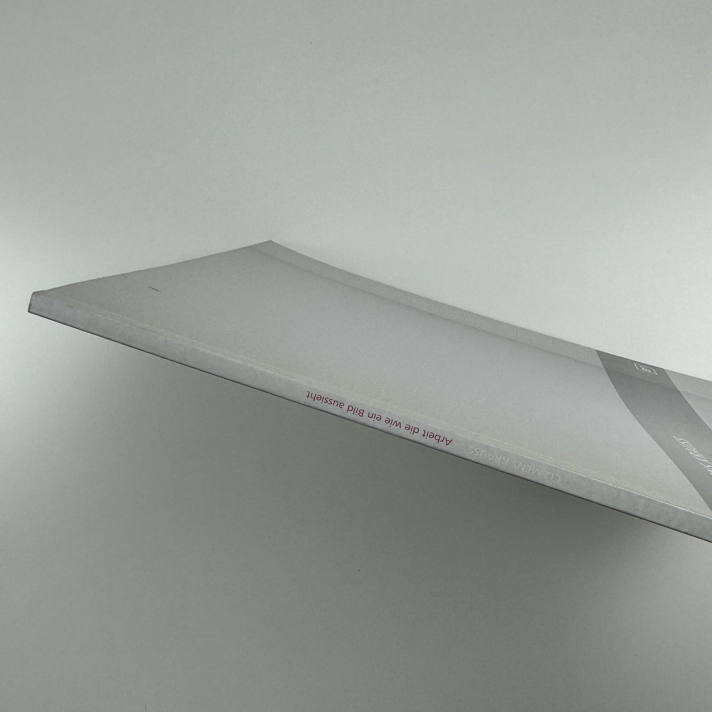 Clemens Krauss. Arbeit die wie ein Bild aussieht | Berlinische Galerie exhibition catalogue, 2007