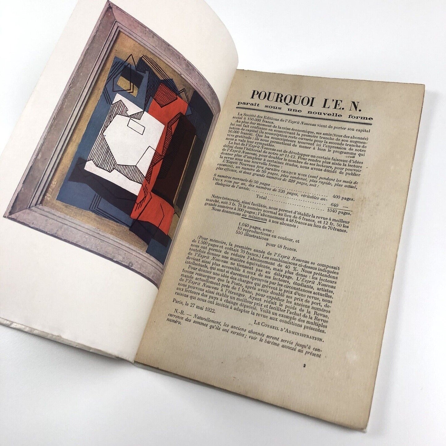 L'Esprit Nouveau journal | Issue No. 17 1922 | Amédée Ozenfant and Le Corbusier