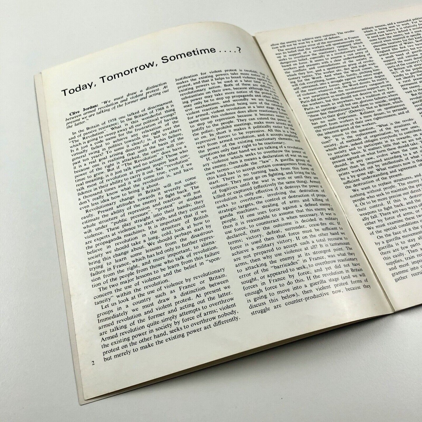 Cambridge Opinion magazine | No. 52, 'Revolution' | Edited by Peter Kellner, 1968
