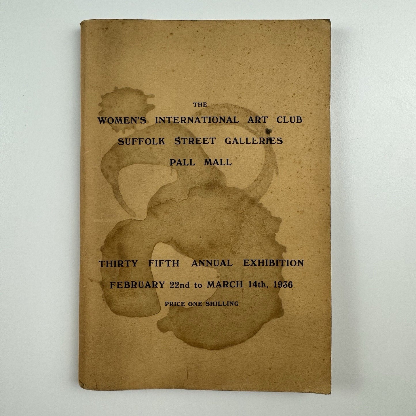Women's International Art Club Suffolk Street Galleries 35th exhibition 1936