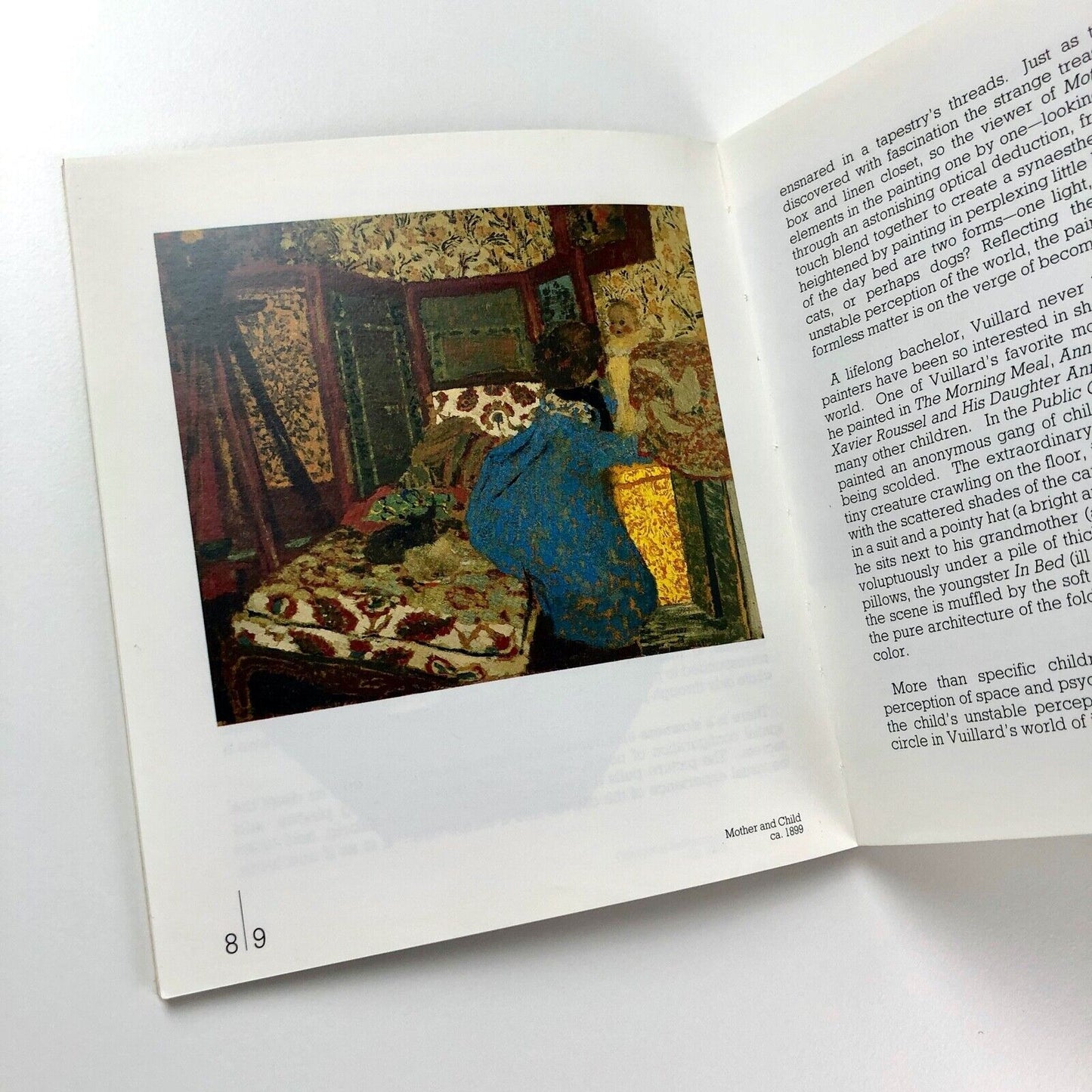 Edouard Vuillard by Michel Makarius | Design by Roman Cieslewicz | Fernand Hazan, 1989