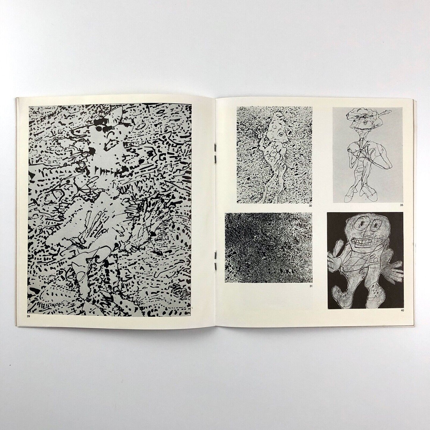 Dubuffet. Recent Gouaches and Drawings | Gordon Fraser Gallery, 1962 - catalogue design by Gordon House
