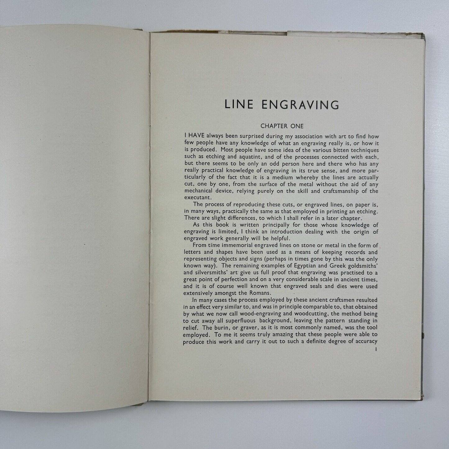 Line Engraving by Kenneth Steel | The Student's Art Book | Sir Isaac Pitman & Co, 1938
