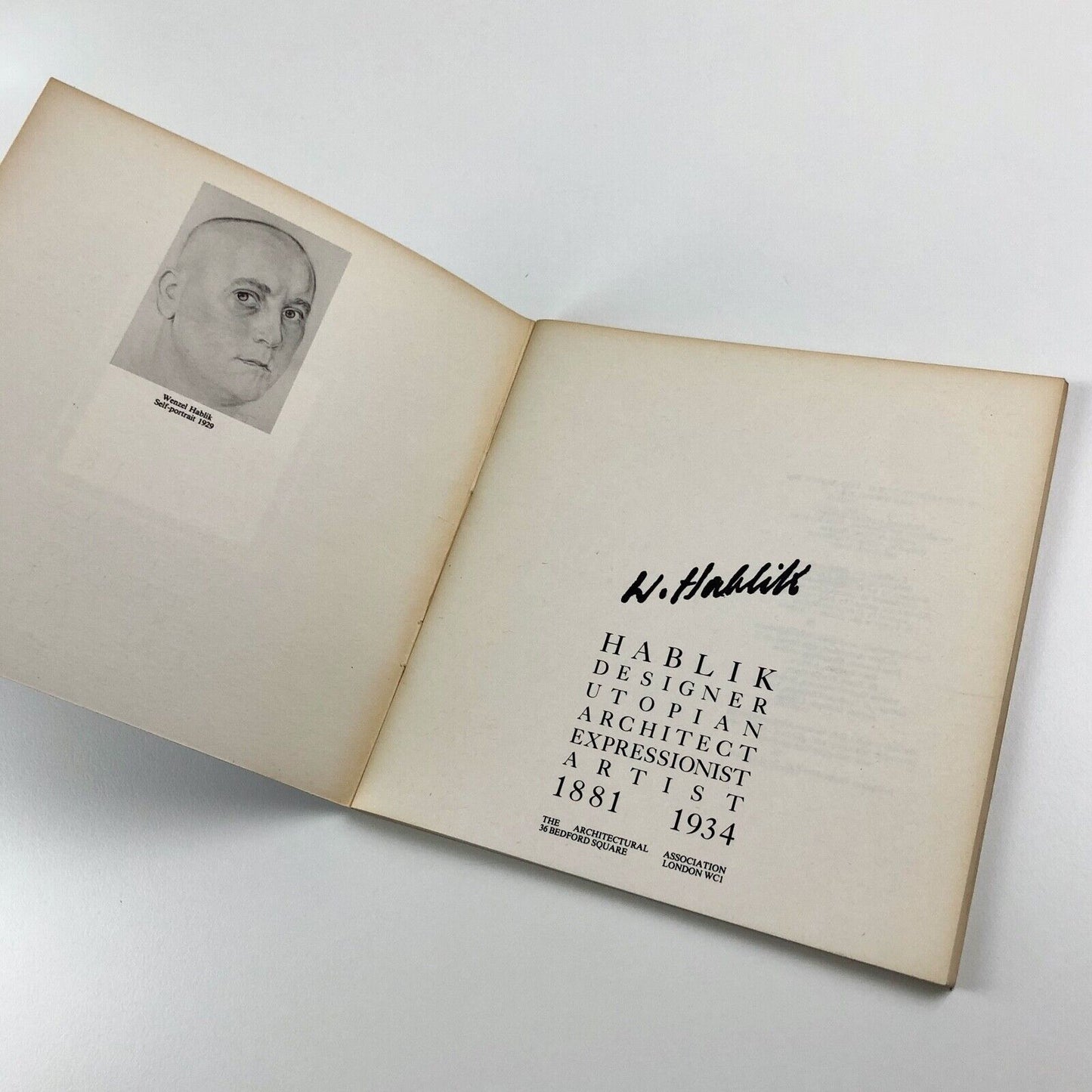 Wenzel Hablik Designer Utopian Architect Artist 1881-1934 | Architectural Association booklet